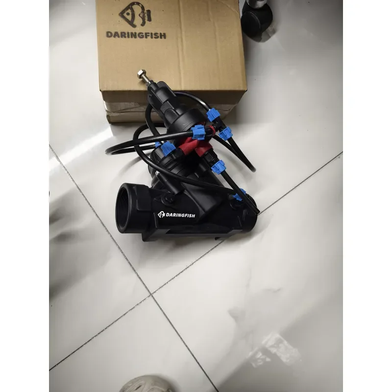 i DaringFish Agricultural Irrigation Smart Garden Solenoid Valve Liquid Flow Regulating Apparatus Hydraulic Compensators