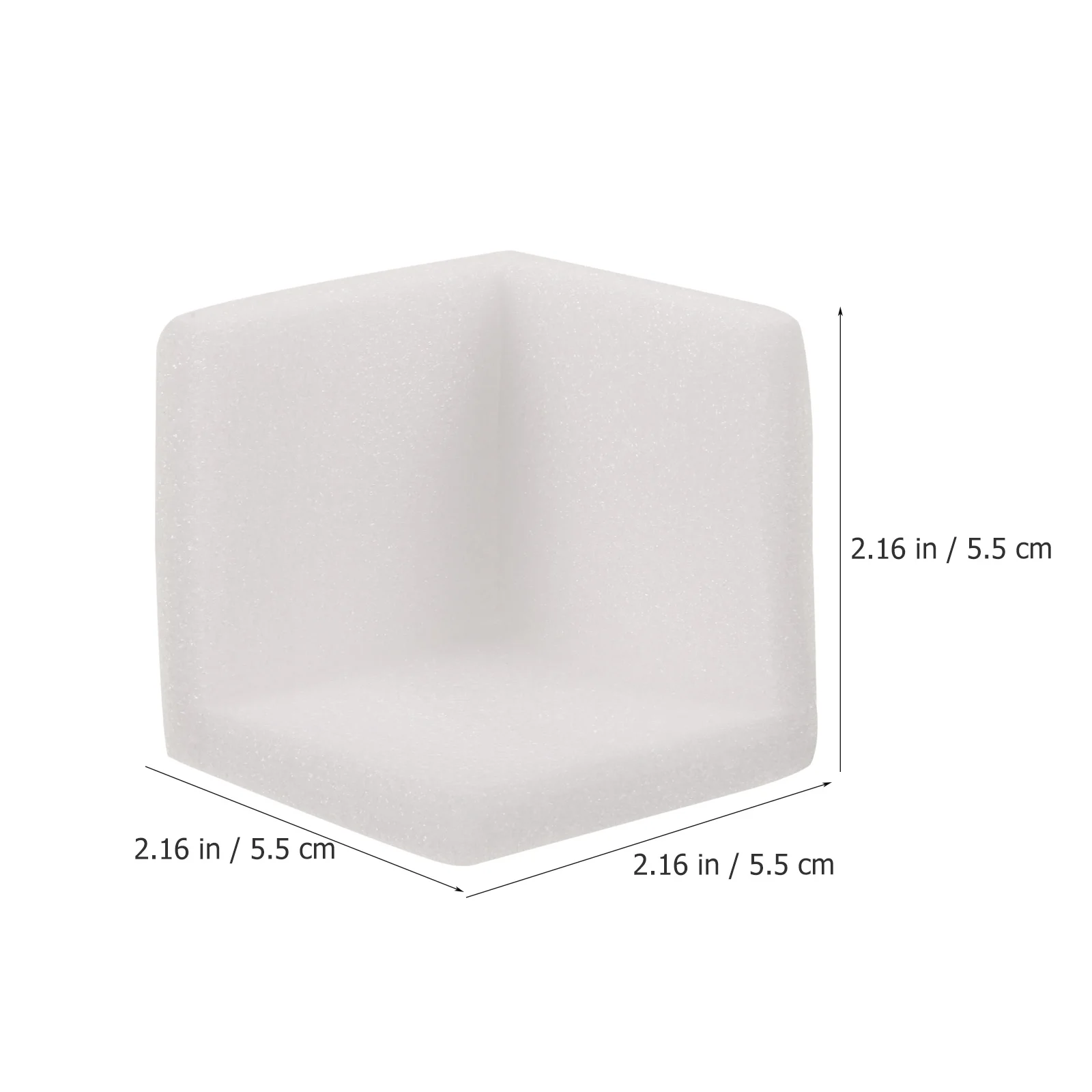 50Pcs Corner Protectors Expanded Polyethylene Soft Cushioning Table Corner Guards Furniture Picture Frame Packaging Safety