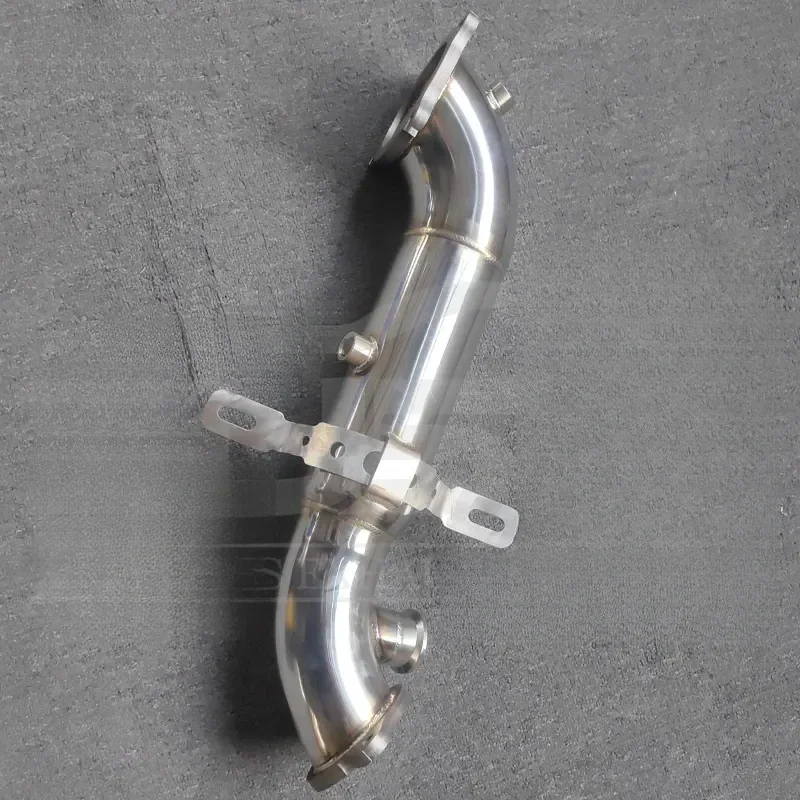 High quality Exhaust Downpipe For Alfa Romeo Giulia 2017-2021 2.0T Head Section Quality Exhaust Pipe Exhaust Modification