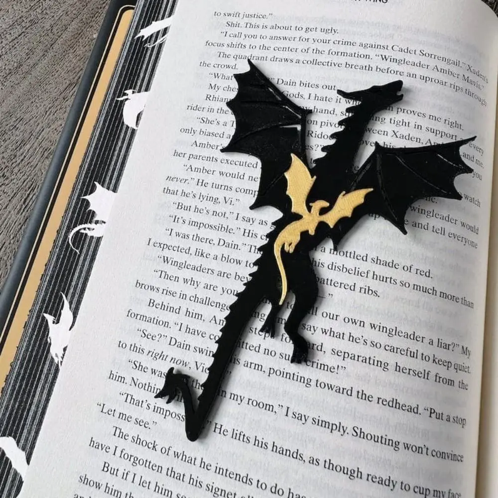 

Acrylic Dragon Bookmark Funny Bookshelf Display Decoration Bookmarks for Books School Supplies Bookmarks Student Stationery