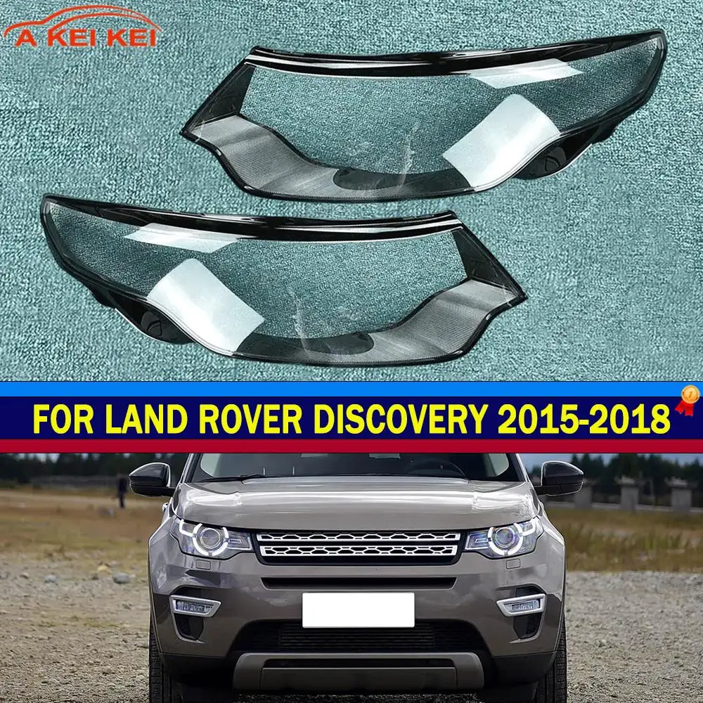 

For Land Rover Discovery 2 Sport 2015 2016 2017 2018 Car Headlight Cover Front Headlamp Lens Auto Shell Glass Lampshade