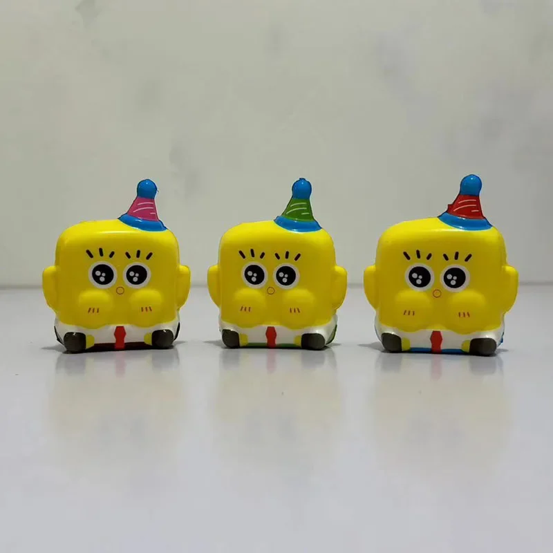 Random 1 PCS  Sponge Squeeze Toy Cartoon Funny Stress Relief PU Squeeze Ball Kids Adults Creative Slow Rebound Antistress Gift