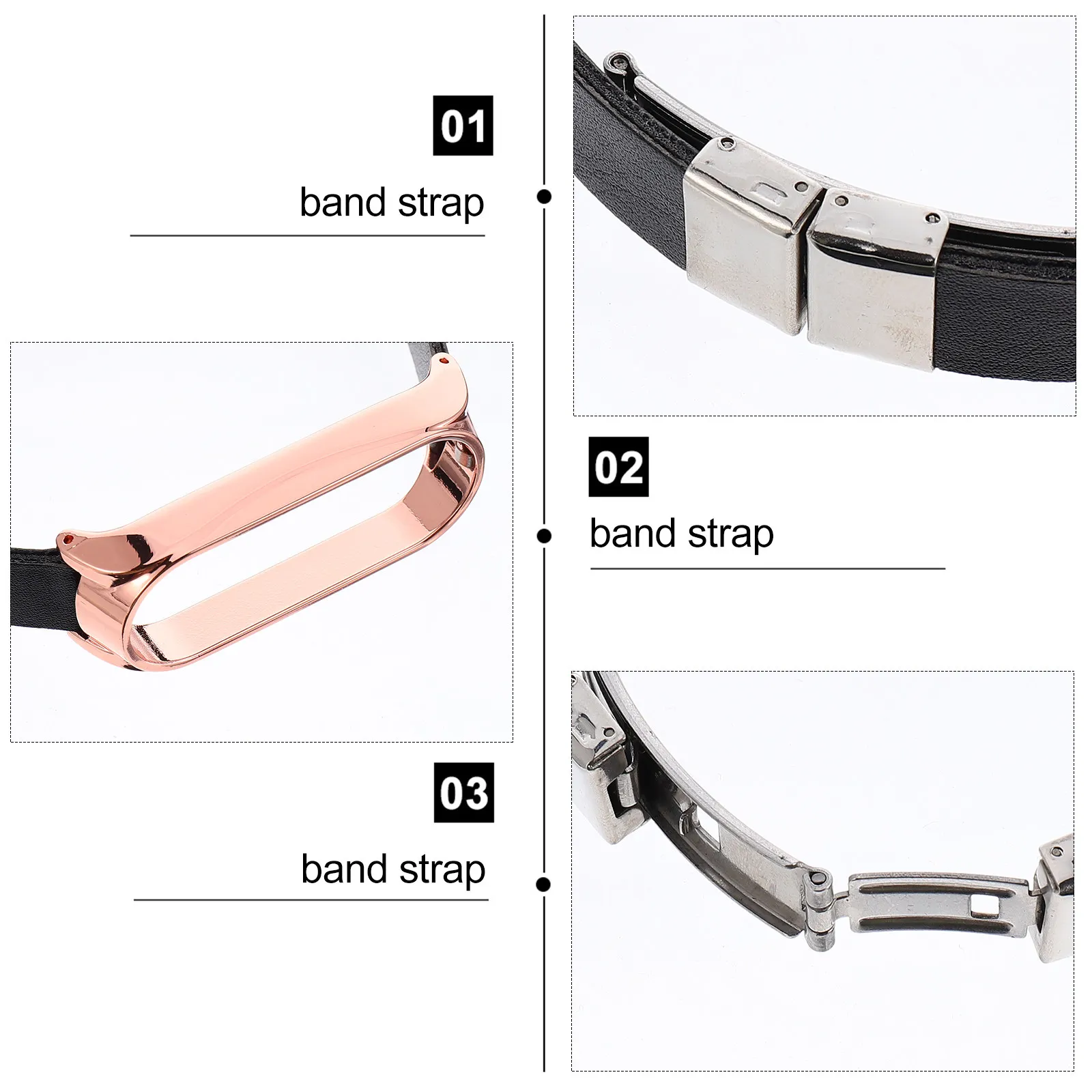 Elegant Butterfly Buckle Wristband Strap for 5 5 NFC Double Click Secure Fit Sweatproof Running Jogging Biking