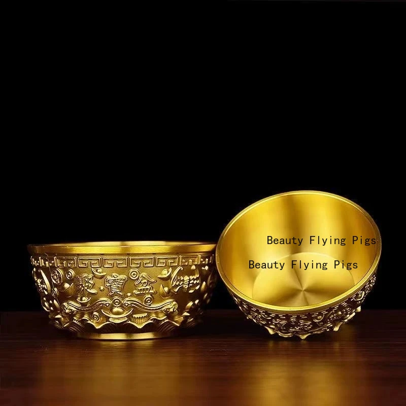 1pc Metal Incense Burner Chinese Sacrificial Incense Burner Buddha Hall Incense Burner Home Decoration Feng Shui Accessories