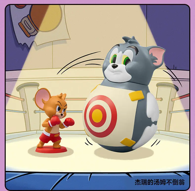 Original POPMART Tom und Jerry Mischief Land Serie Blind Box Sammlerstück Desktop-Ornament Actionfiguren Modelle Spielzeug Geburtstagsgeschenk – Detail 15