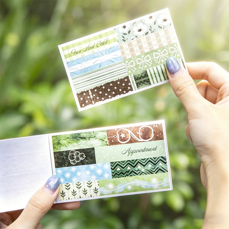 1~4Pack Texture Short Snippet Theme Stickers Scrapbooking Decoration Material Perfect for Collage Journaling Craft Diy Supplies