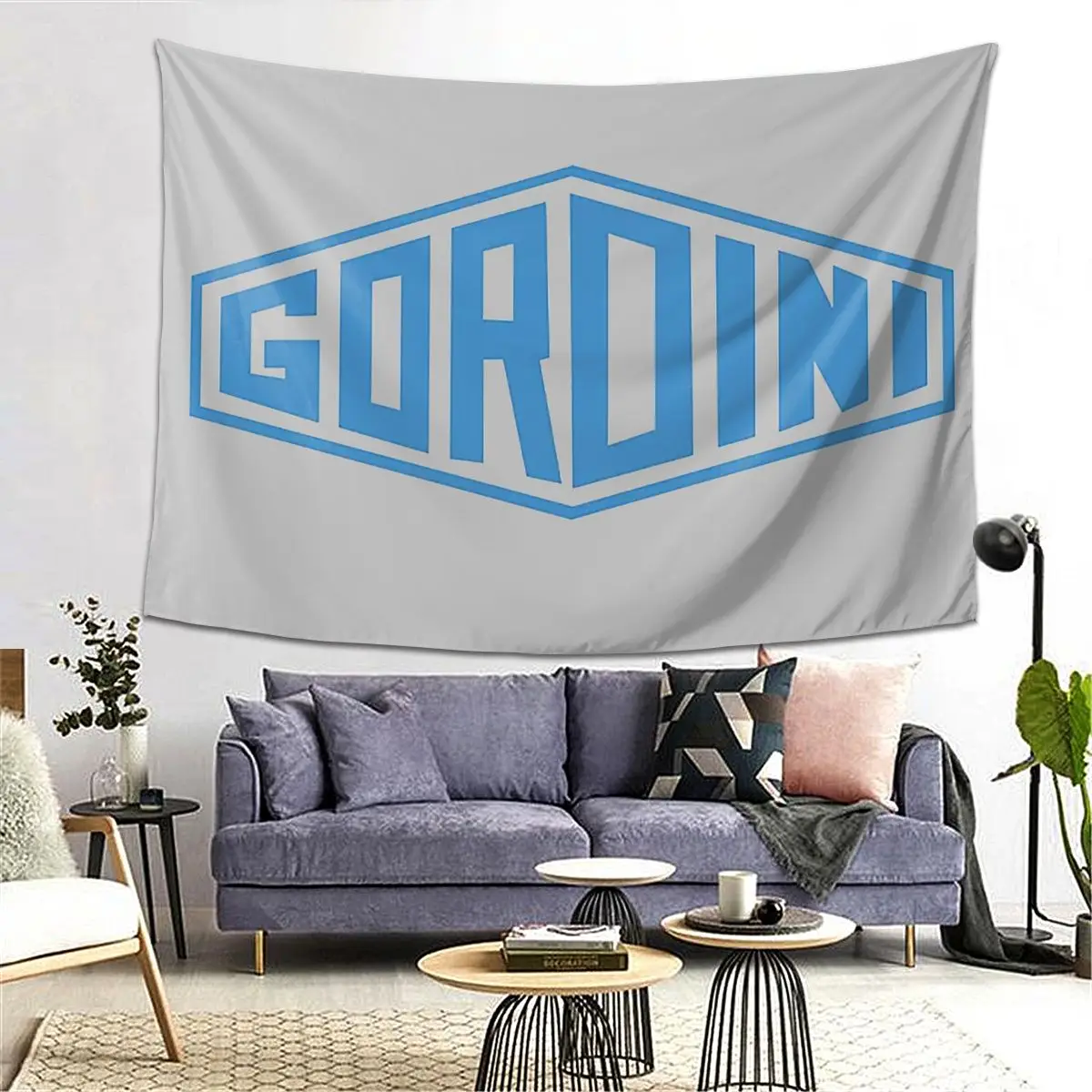 

Simca Gordini Emblem Tapestry Decor Art Aesthetic Tapestries for Living Room Bedroom Home Wall Cloth Wall Hanging