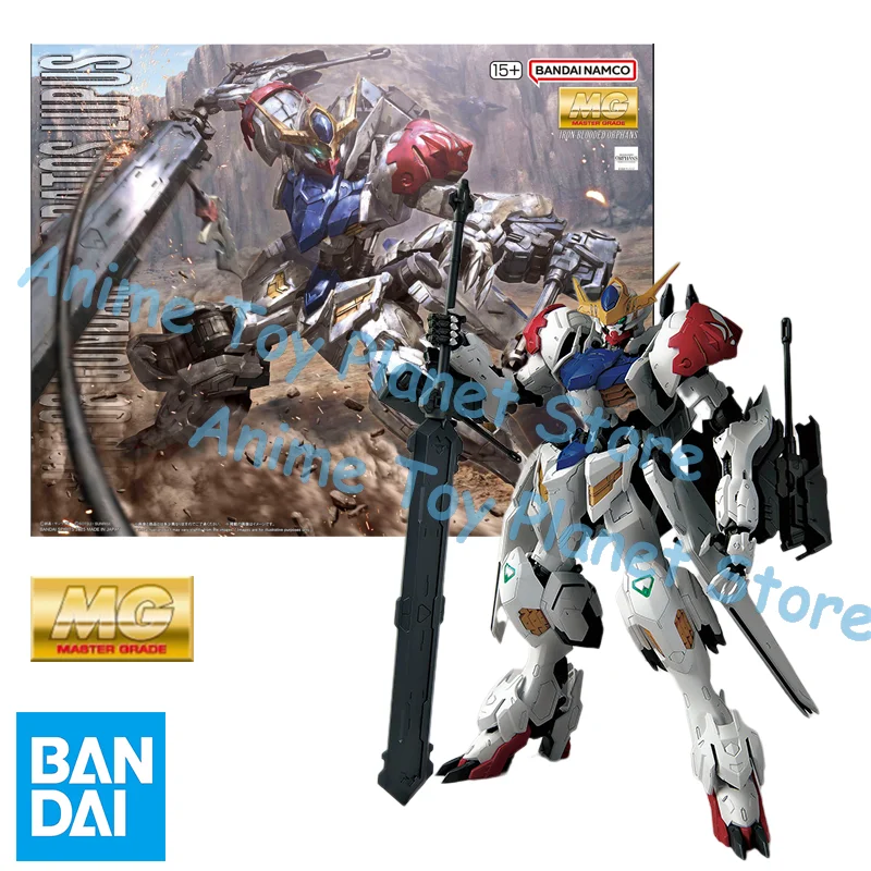 Stock Bandai Original Modelkit MG Gundam Barbatos Lupus Model Kit Anime