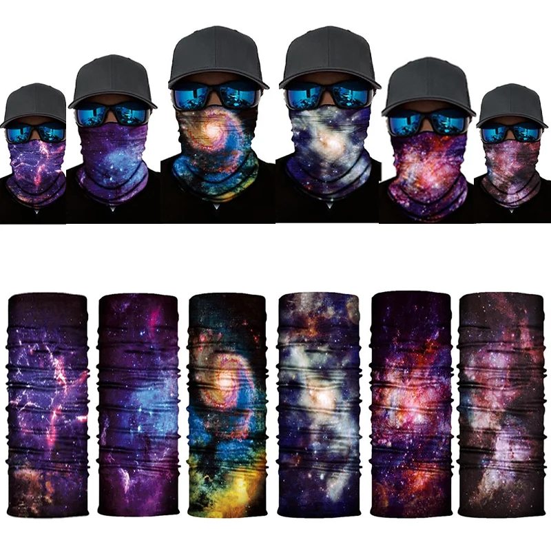 Multiple Colors Bandana High Elastic Seamless Bandana Buffs Gaiter Headband Cycling Fishing Balaclava Tube Face Shield Men Scarf