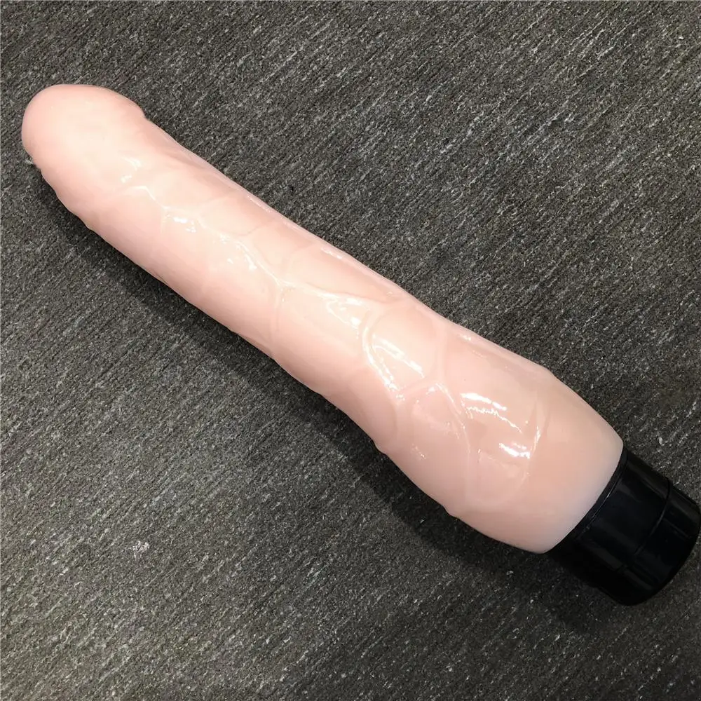 9.8 inch 250mm real skin feeling big zise dildo multi speed vibrating dick , real gan penis , big cock sex toy dildo vibrator