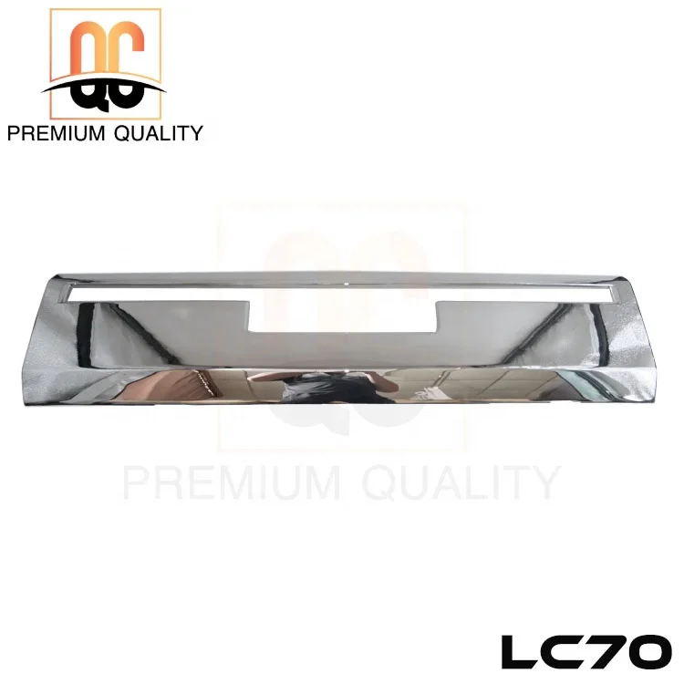 2026 Upgrade Chrome Front Bumper Decoration Panel for LC70 71 76 79 for Land Cruiser 2025 New Product