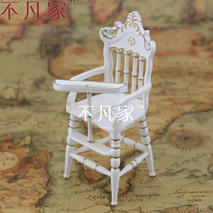 

Doll house 1/12 scale mini furniture dollhouse miniature child chair