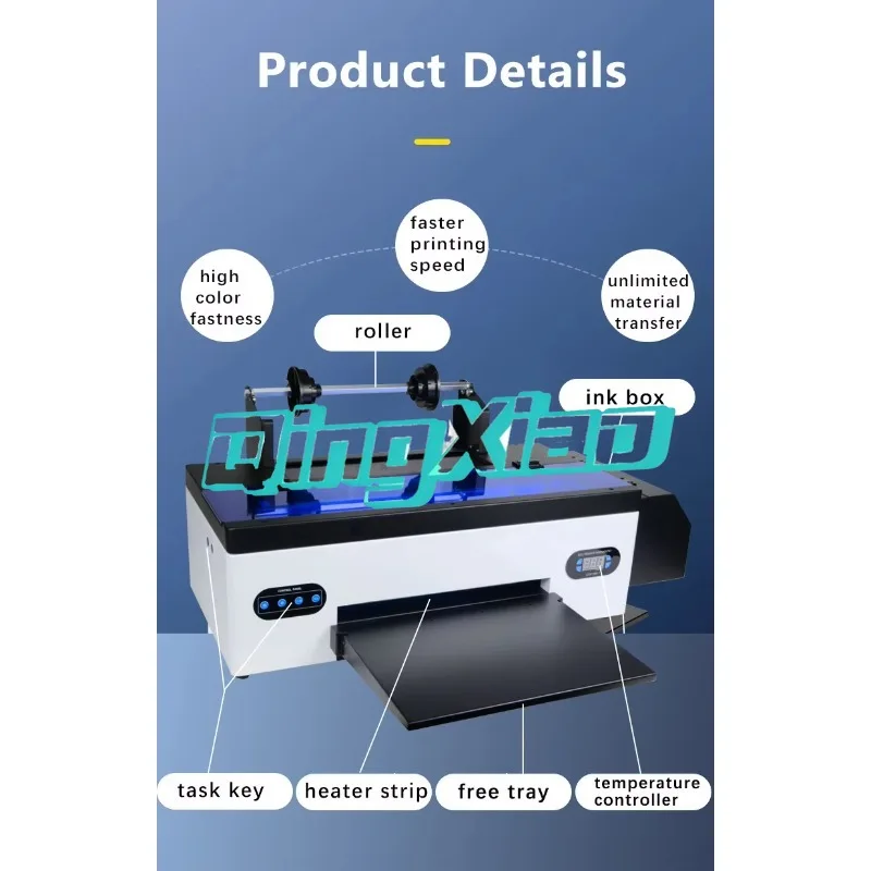 Factory Direct Sale A3 DTF Printer Most Favorable Price Direct to Film Printer High Efficiency Fast Printing Stable Easy Durable view 6