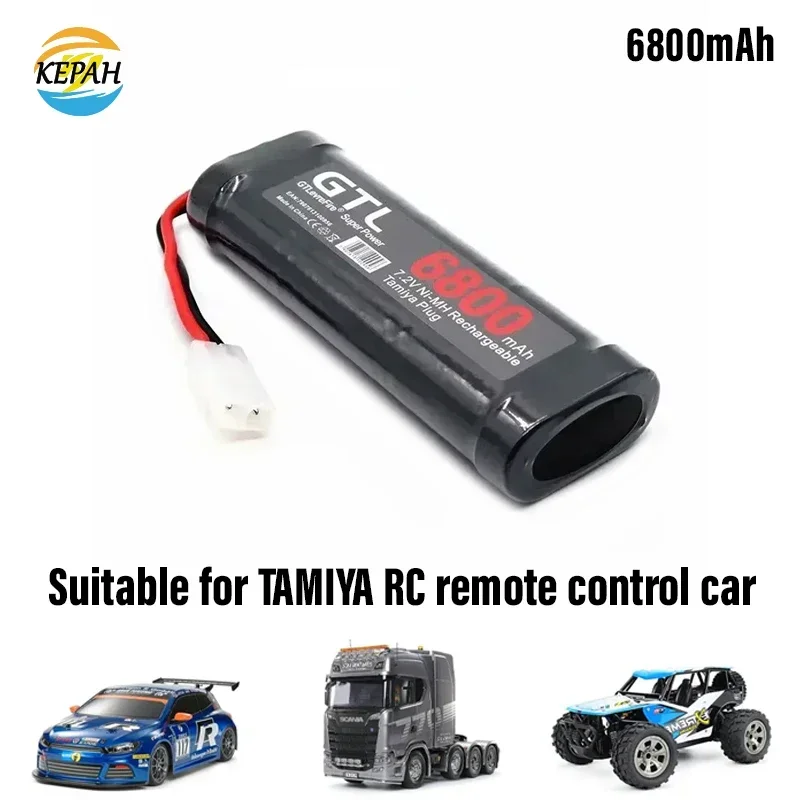 

Ni-HM аккумулятор 6800 мАч, 7,4 В, используется для радиоуправляемого автомобиля 2S RC Ni-HM аккумулятор, с разъемом Tamiya, используется для радиоуправляемого дрона, автомобиля, грузовика, вертолета