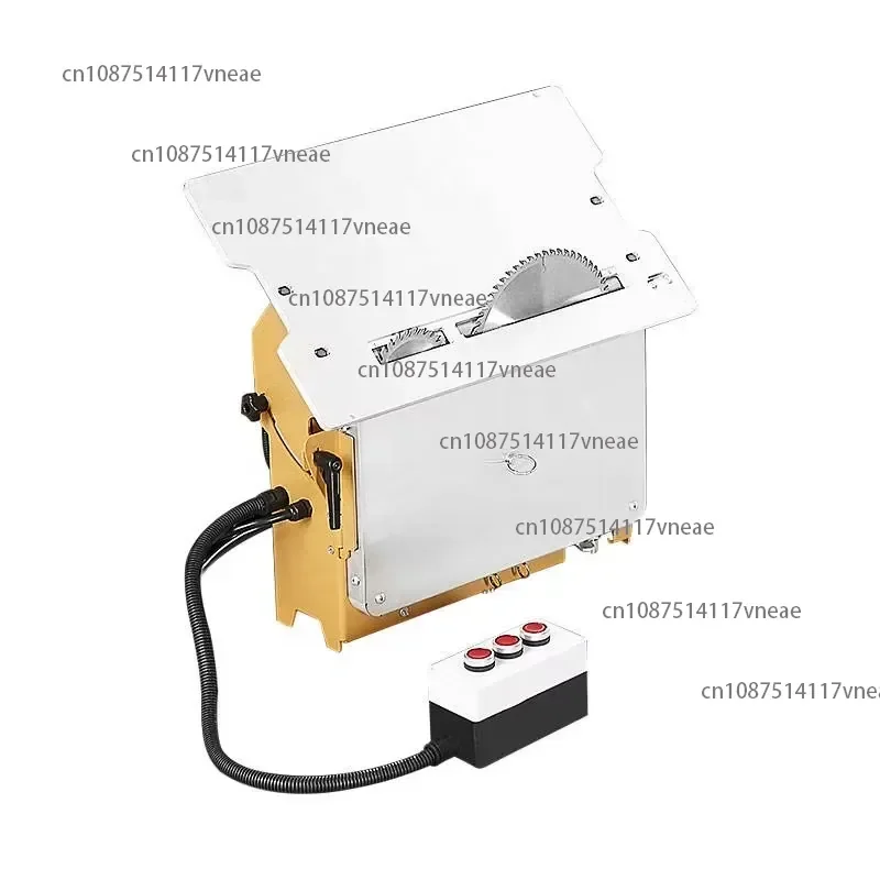 Small Blades Cutting Table Saw Machine Mini Sliding Table Saw Cutting Machine Portable Wood Saw Machines for Woodworking