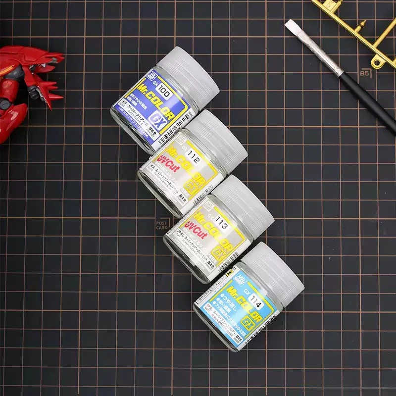 MR HOBBY GX100 ~ GX114 طلاء حماية فائق الوضوح III UV مقطوع بالزيت 18 مللي لمجموعات هواية النموذج العسكري أدوات التلوين #6
