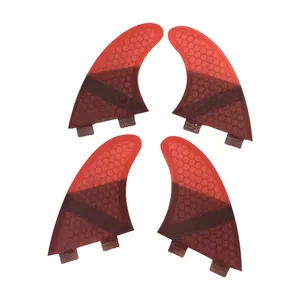 UK2.1 Quad Zwecke Upsurf FCS Flossen Wabe Surfboard Flossen 4 Farben Surfbrettstabilisator 8 Hauptverkäufe FCS FCS 1 - №4