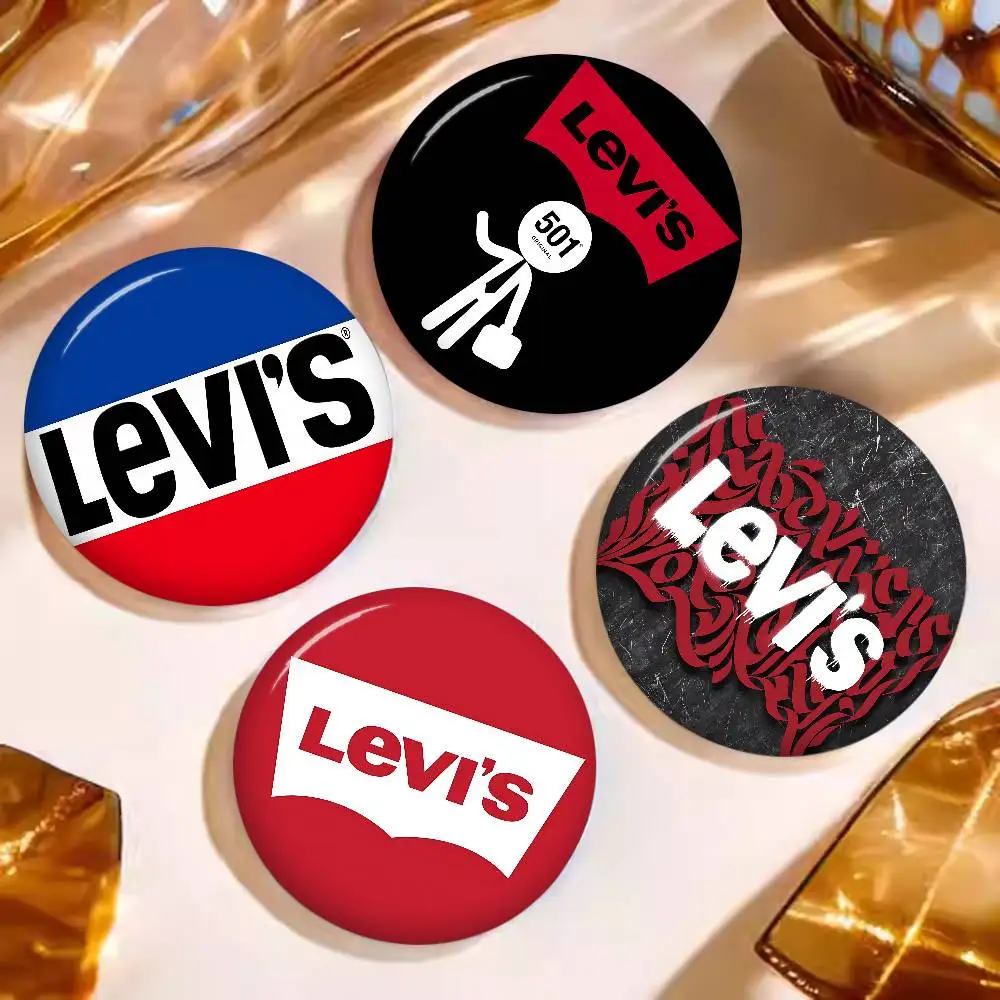 Luxury Brand L-LevisS New Brooches Soft Button Pin Funny Silly Gnarpy On A Skateboard Meme Badge Gamer Collection Gifts