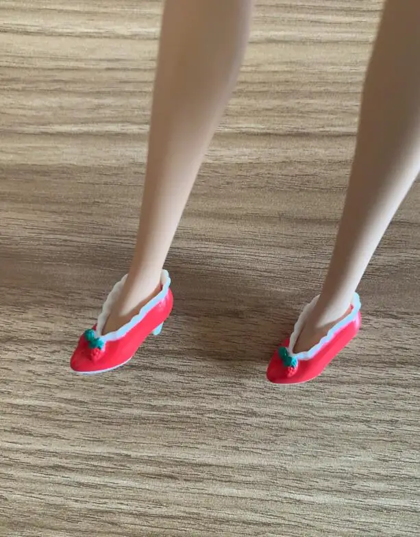 New styles Doll shoes high heel boots flat shoes toy blue yellow red purple for your BB 1/6 dolls A199a
