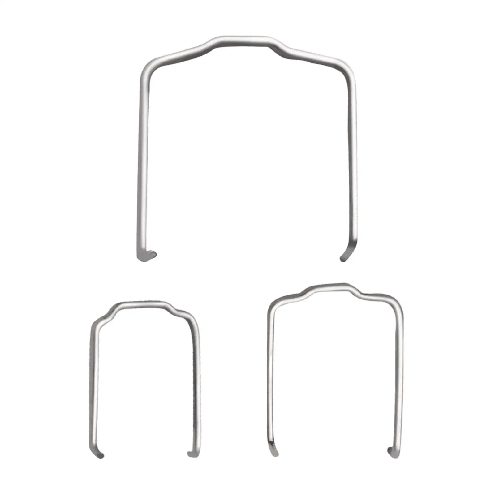 3x Radiator Hose Retaining Radiator Hose Clips Metal Horse Shoe Clips for 740il 740i 325i 328i