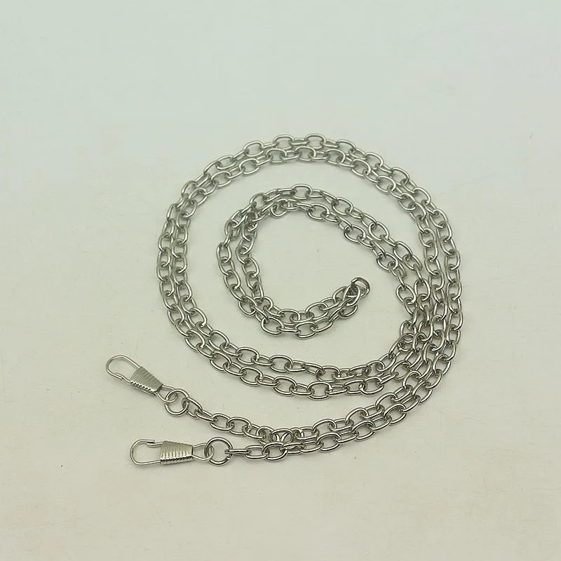 10pc 120cm O Ring Metal Bag Wallet Chain for Handbag Replacement Shoulder Crossbody Strap Purse Metal Chains DIY Bag Accessories
