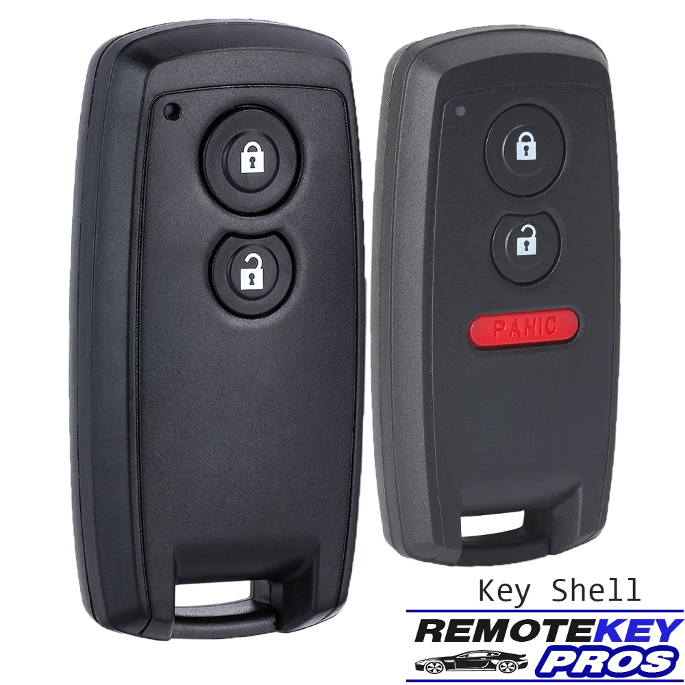 DIYKEY 2B /3 Button Smart Remote Key Shell Case Prox Fob Keyless for Suzuki Grand Vitara SX4 2006 2007 2008 2009 2010 2011