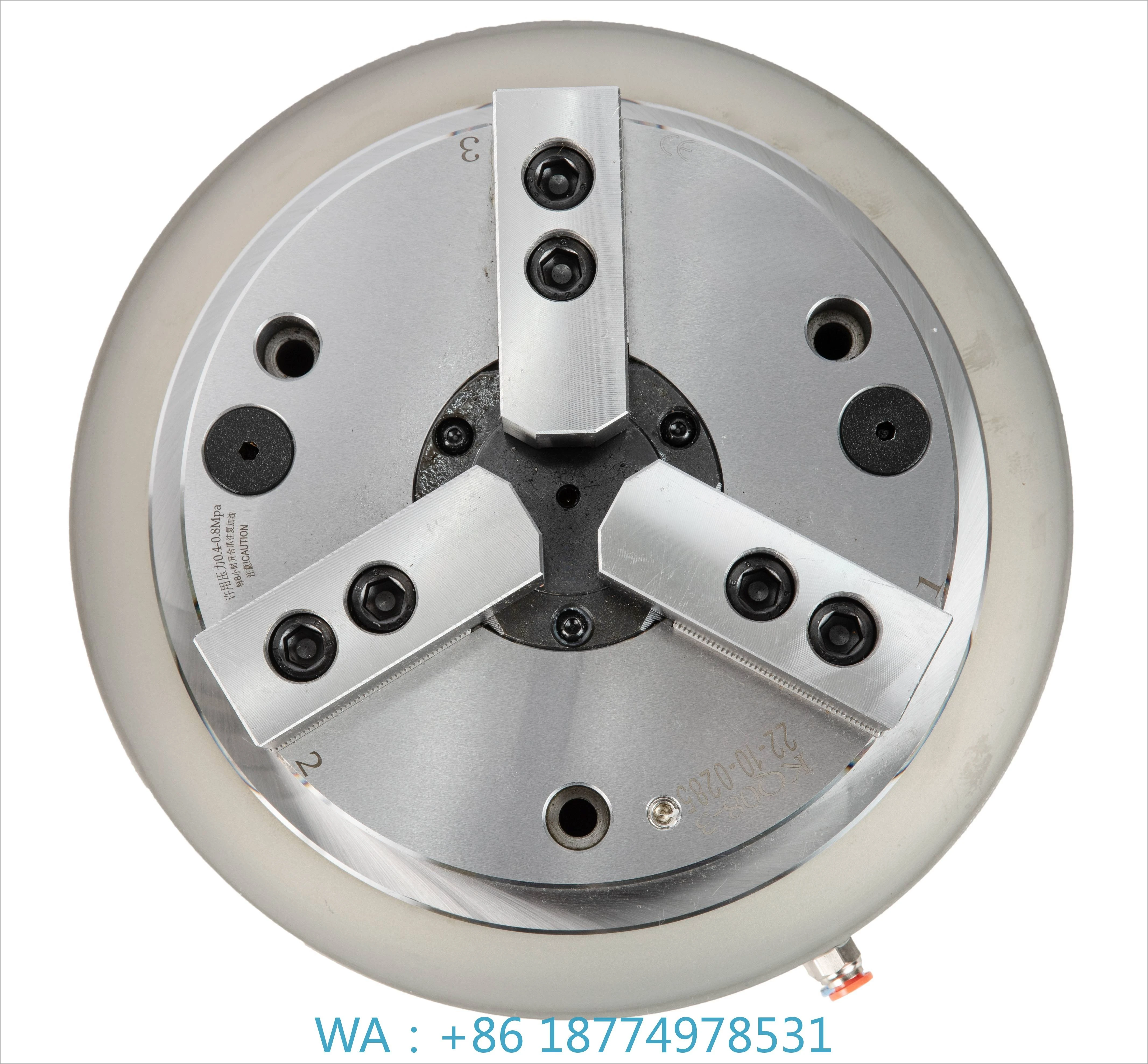 

with High Accuracy for Industrial CNC ApplicationsFront Mount Pneumatic Chuck