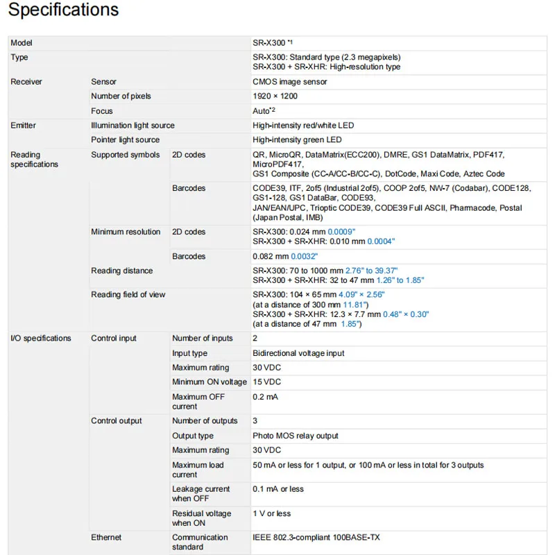 SR-X300 New Original KEYENCE AI intelligent barcode reader, Large Stock Available, Welcome to Consult.