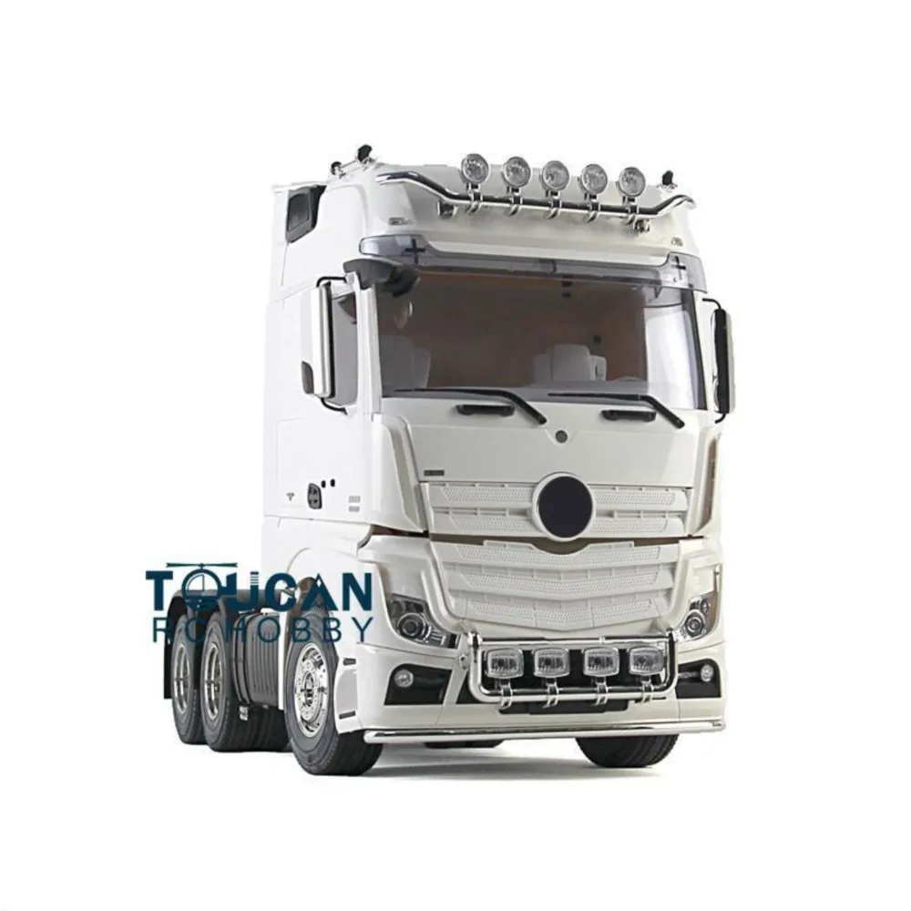 TOUCAN Modellauto 1/14 RC 3 Achsen Highline DIY Traktor LKW Anhänger KIT Anpassbares Modell für Bastler