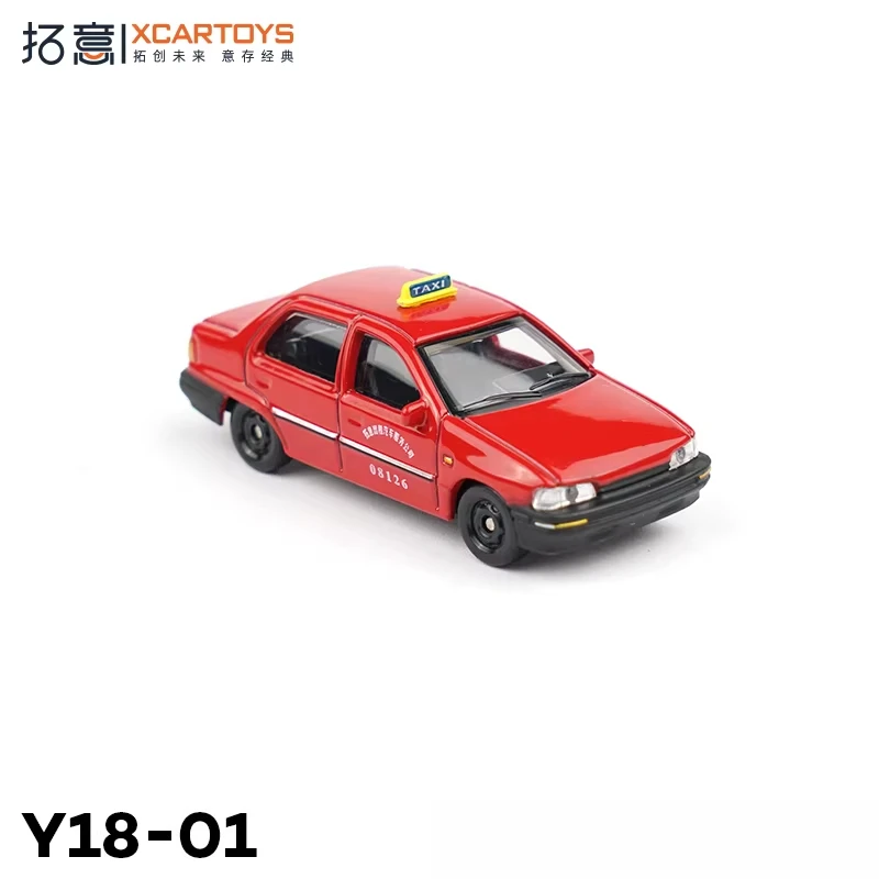 

XCARTOYS 1/64 Tianjin Xiali Taxi Cars Alloy Toys Motor Vehicle Diecast Metal Model Children's Birthday Gift Toys Home Decoration