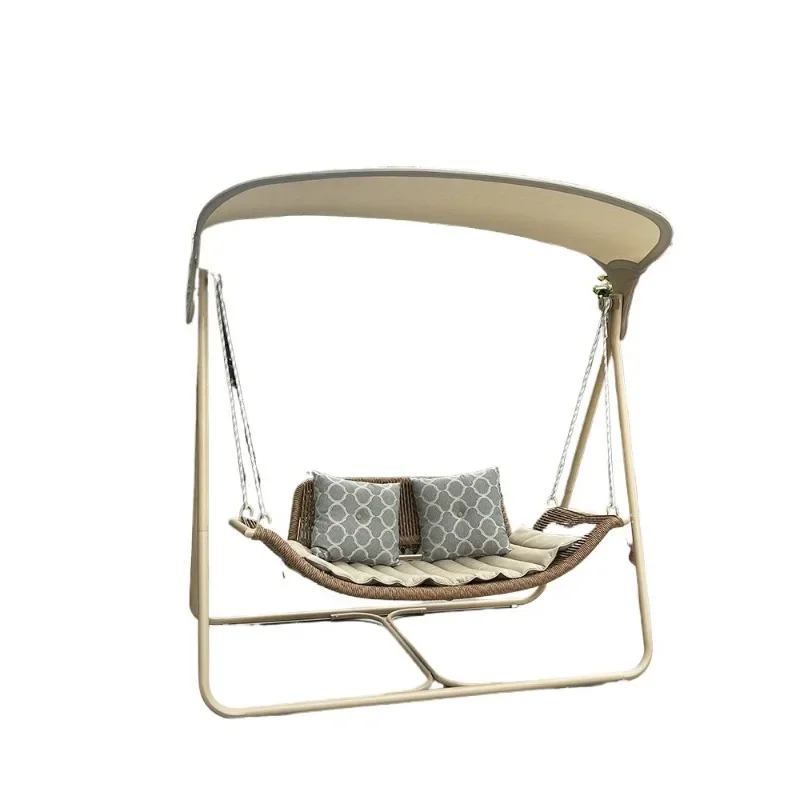 

Villa courtyard swing outdoor garden hanging chair swing yard hanging basket chair