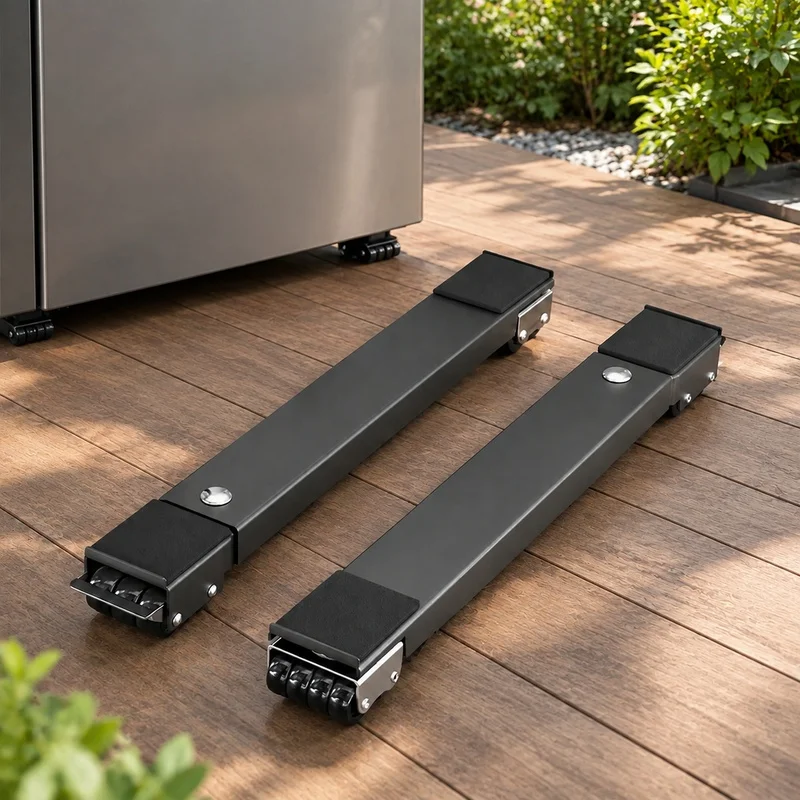 Set of 2 Heavy-Duty Furniture Dollies Featuring 24 Swivel Wheels for Easy Appliance Transport