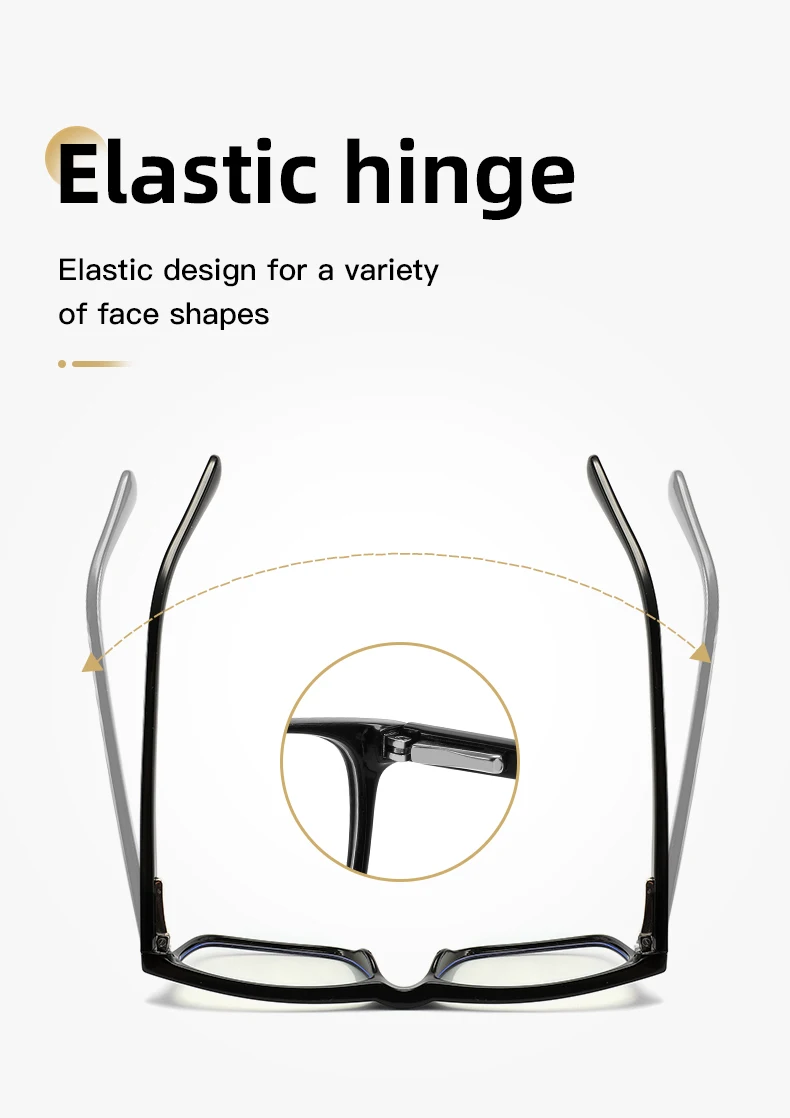 2025 NEUE Blaulicht-Lesebrille, Brillenrahmen für Damen und Herren, Retro-Acetat, Anti-Blaulicht-Computerbrille – Detail 4