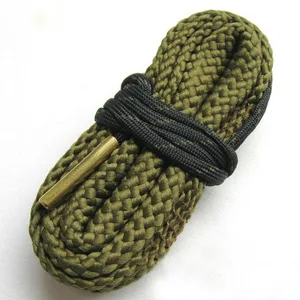 Reutilizável Rifle Barrel Cleaner, Mantém Rifle Limpo e Pronto com Corda de Cobras, Hunting Gun Bore Cleaning 12 principais vendas kit limpeza de fuzil - №5