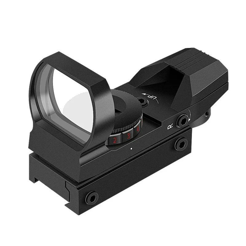 

HD101 Red Dot Sight Series Optical Reflective Holographic Mirror Metal Four Variable Point High Definition Quasi Cross Magnifier