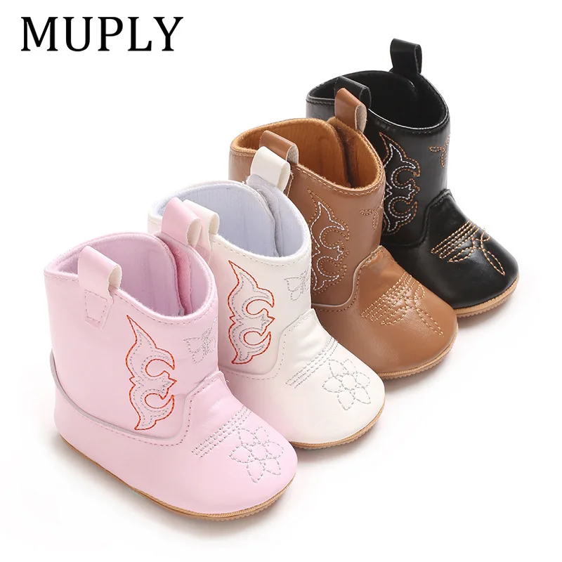 

0-18M Baby Fashion Boots Autumn and Winter Anti Slip Casual Walking Shoes Baby Infant Ankle Height Boots Toddler Girls Boys