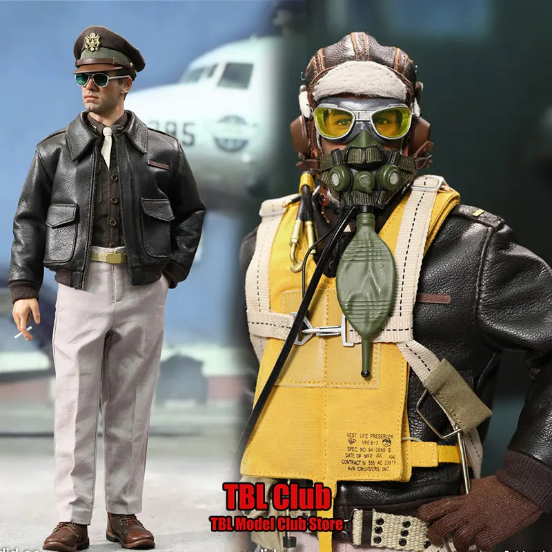 

In Stock DID A80167 1/6 Scale Male Soldier Army Air Force Pilot Rafe Captain Full Set 12inch Action Figure Model