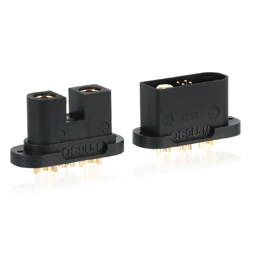 160A QS9U Male Female Battery Connector High Current Scooter Traversing Machine Drone Large Range Upgrade Anti Spark Power Plug