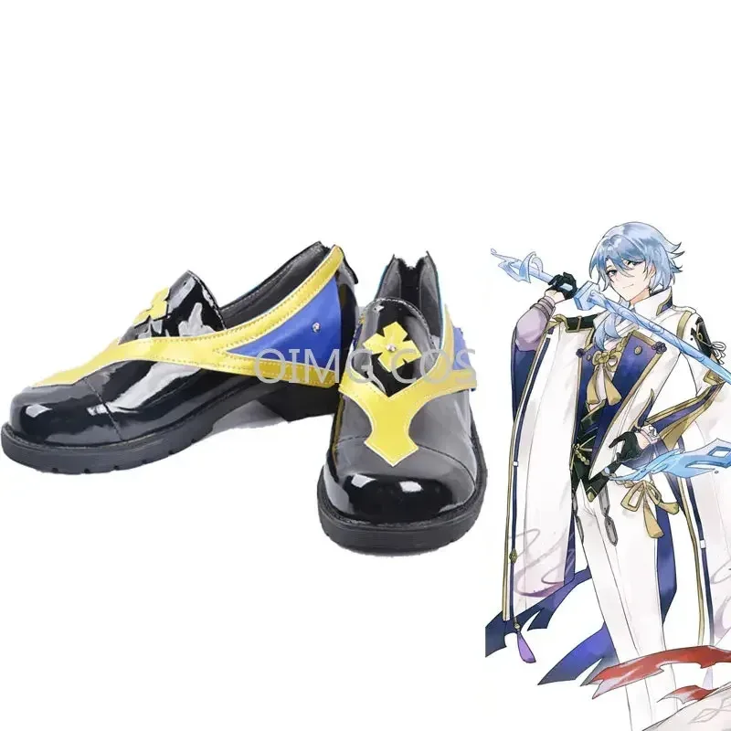 

Genshin Impact Kamizato Ayato Cosplay Shoes Anime Chinese Style Halloween for Women Game Role playing props