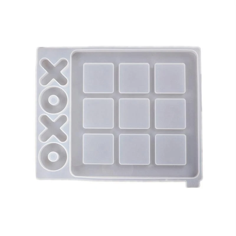 

X O Board Game Silicone Mold Table Game Epoxy Casting Mold Molds