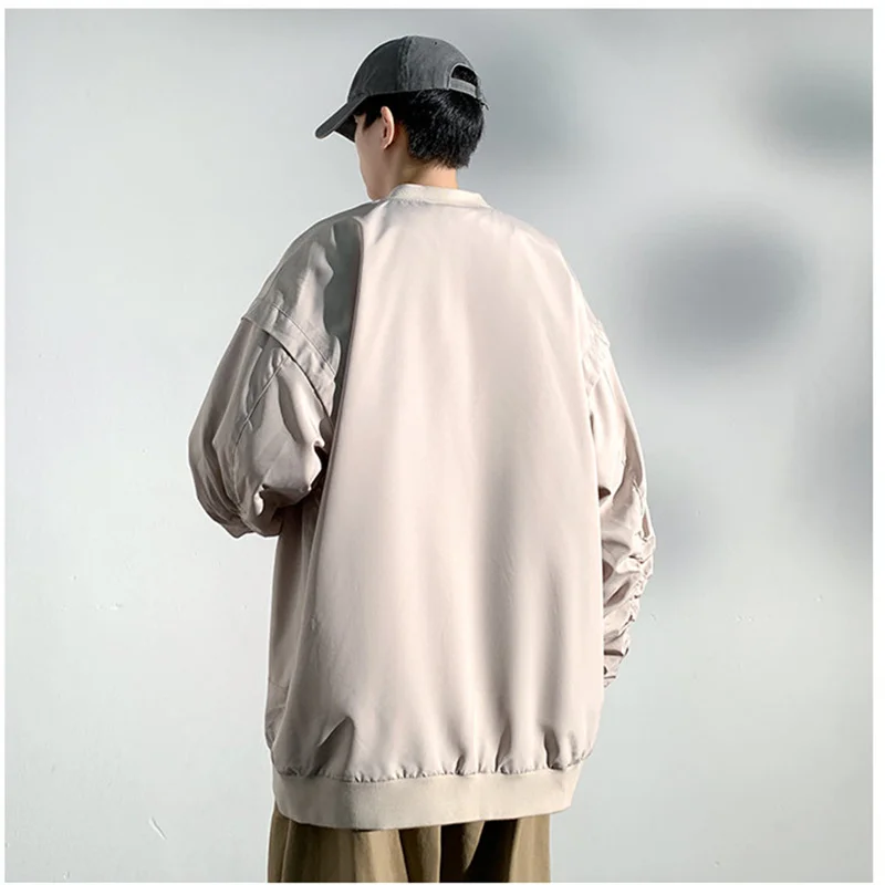 2023 Autumn New Youth Fashion Trend Handsome Sports Jacket Coat Men's Casual Comfortable Loose Versatile Jacket Top