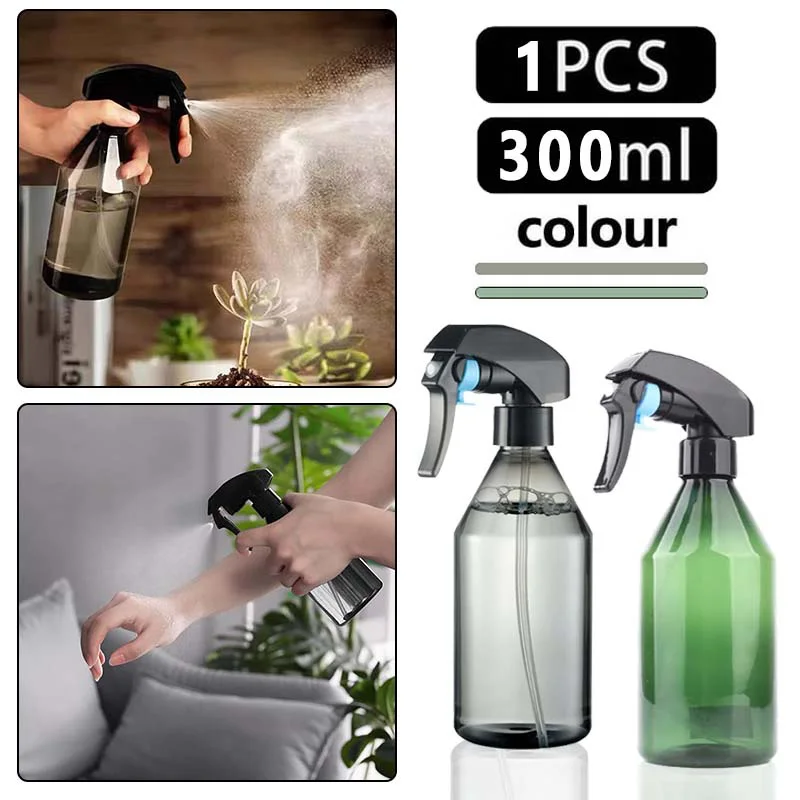 10oz Plant Mister Water Spray Bottle Fine Mist Spray Garden Flower Atomizer For Gardening Cleaning Solution Hair Care Moisturize