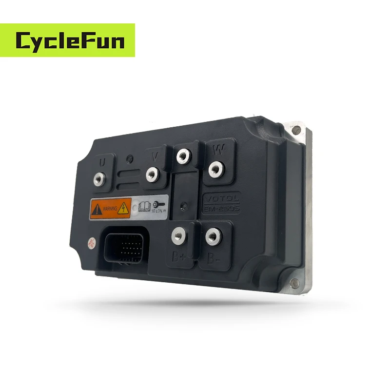 وحدة تحكم محرك Votol EM-260s 72 فولت 600a BLDC مع مفتاح مجموعة T08 للدراجات النارية الكهربائية بمحرك متوسط PMSM #3