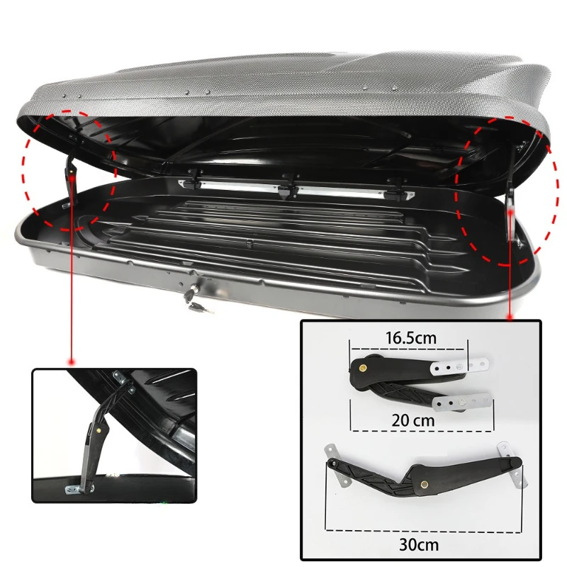 Roof Box Buffer Damping Support Arm Universal Car Trunk Hydraulic Support Rod Luggage Boxes Bracing Arm Automobiles Accessories
