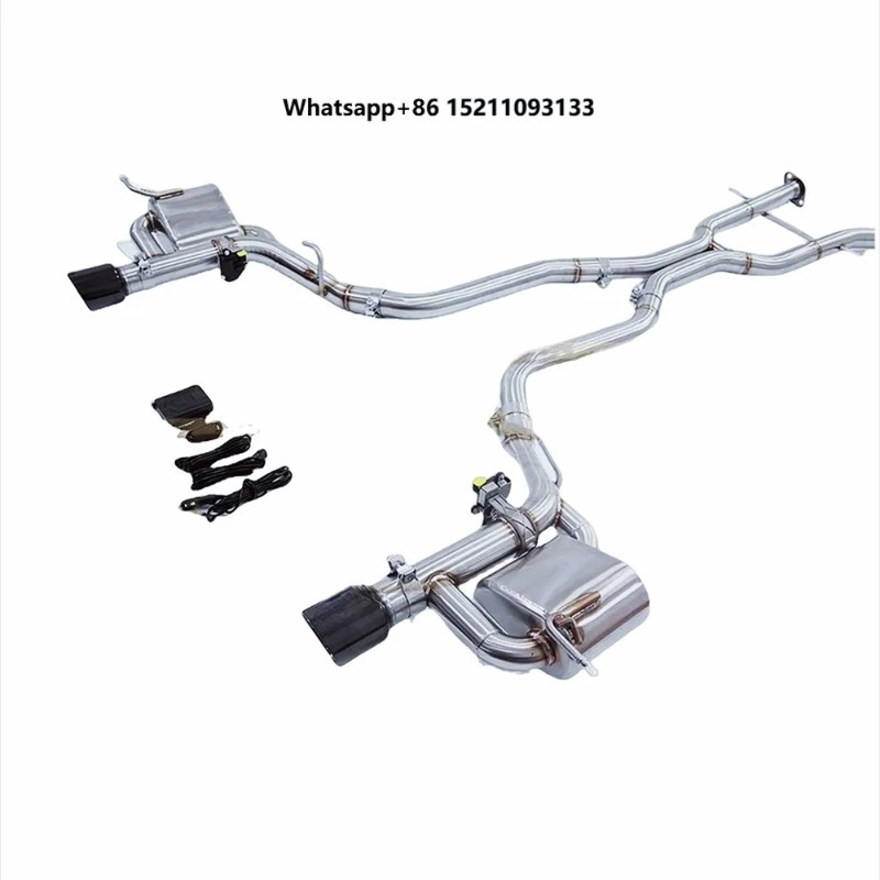 High Performance Valve  Stainless Steel Exhaust System Muffler
