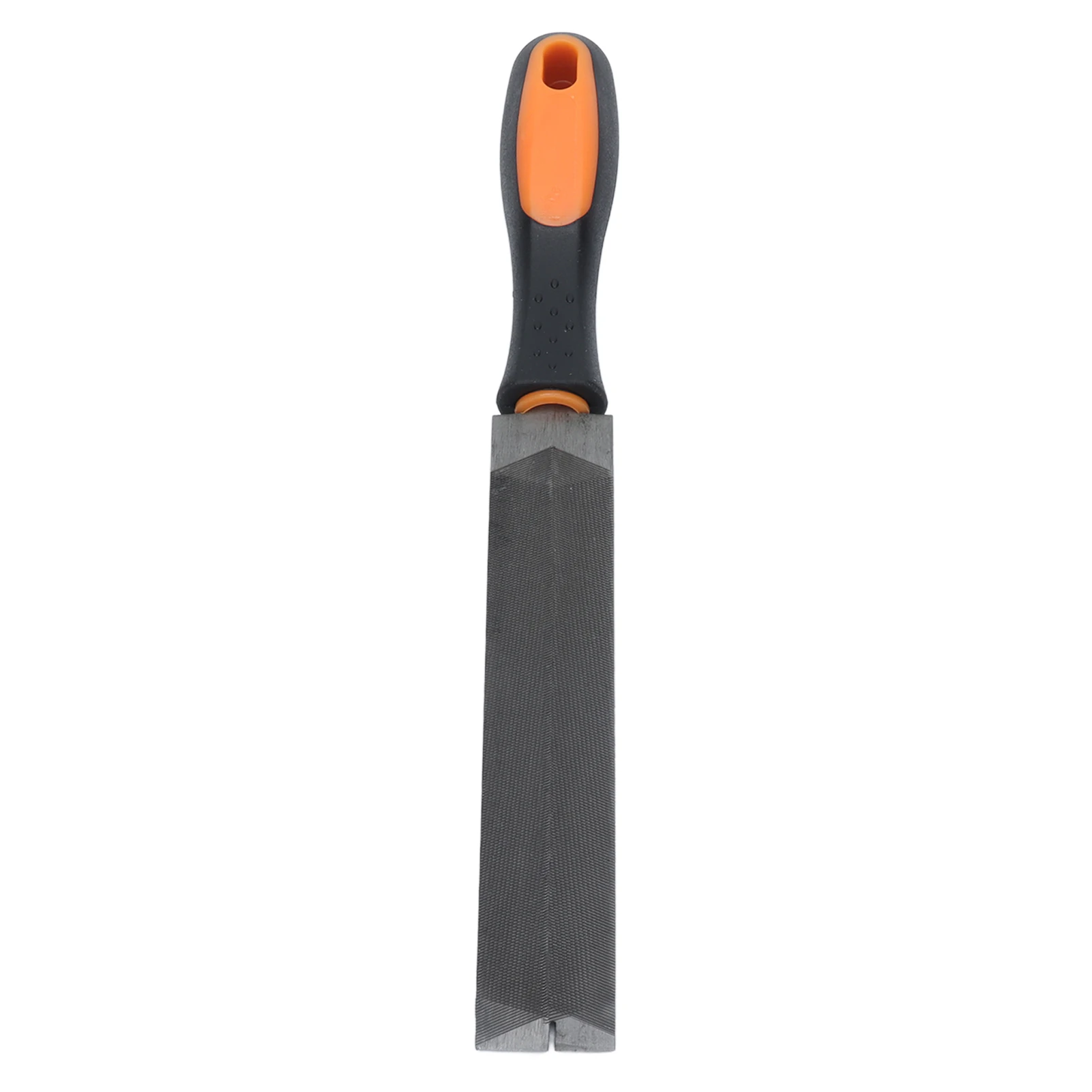 6in Feather Edge File Metal Fine Teeth Shaped Taper Saw Adopt TPR Two Color Handle 2 Grain Carpenter's Woodworking Tools