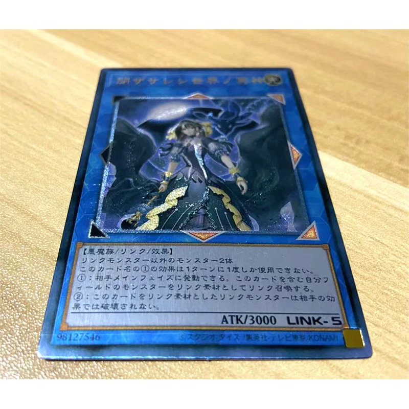 Yu-Gi-Oh! Dark Magician of Chaos Blue-Eyes Chaos Max Dragon DIY Homemade Collection Card Christmas Birthday Gift Toys