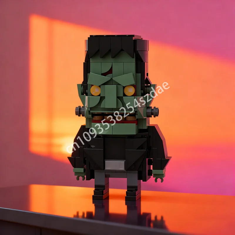 

220 шт. MOC Frankenstein S модель монстра строительные блоки конструкция сборка DIY Рождественский подарок креативная детская игрушка на день рождения