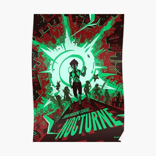 Shin Megami Tensei Nocturne  Poster Picture Art Vintage Wall Room Print Mural Decoration Painting Funny Home Modern No Frame