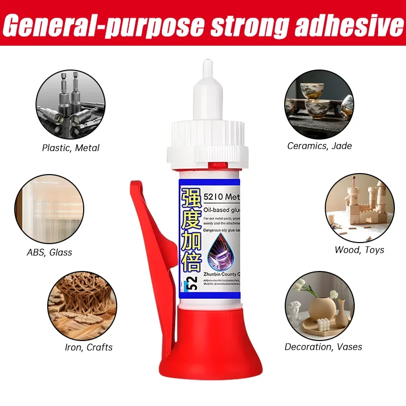 Adhesivo de soldadura fuerte de 50g, adhesivo de reparación potente, pegamento Universal, sellador de secado rápido, sellador de azulejos, pegamento